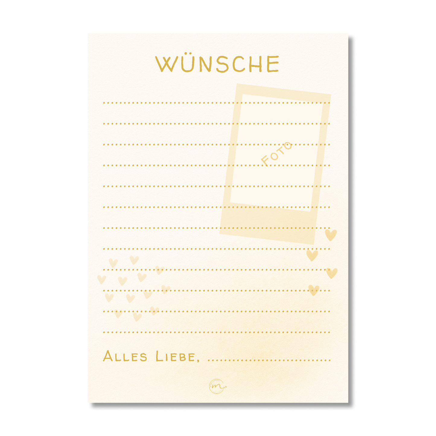 Wunschkarten-Bundle für Hochzeit, Babyparty, Willkommensfeier & Taufe