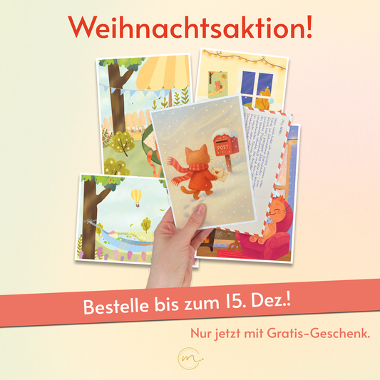 Achtsames Postkarten-Set: Mina Mieze (+ Versand)