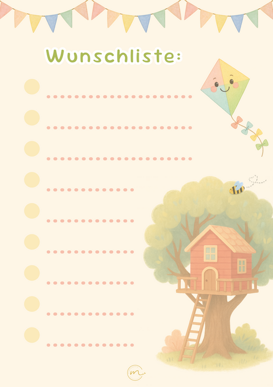 Kostenlose Wunschliste